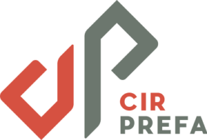Logo CIR PREFA, constructeur hors site du Groupe BMG