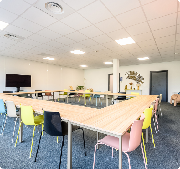 B'CoWorker, espace de coworking, Dijon, salle de réunion